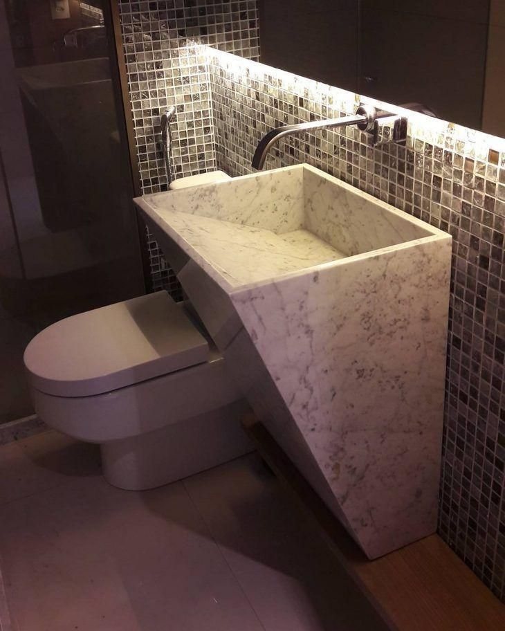 Marble Bath Suite — Bespoke Bathroom